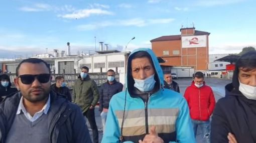 Lo sciopero a Scalenghe