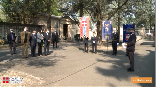 25 aprile, la commemorazione ufficiale al Cimitero Monumentale di Torino