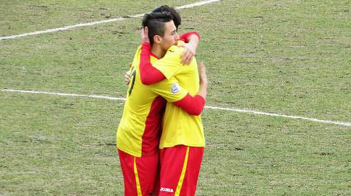 Christian Romano con la maglia del Bra