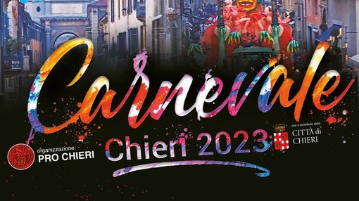 locandina del Carnevale 2023 di Chieri
