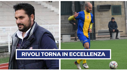 RIVOLI CAMPIONE - La gioia di Nisticò. Grancitelli: vinte C2, D, Eccellenza e Promozione