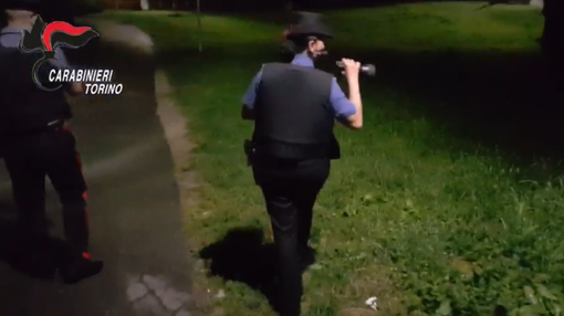 carabinieri in azione di notte