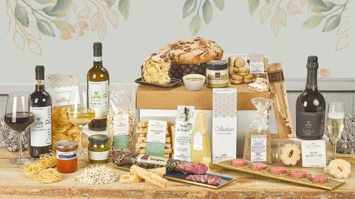 I cesti enogastronomici sono il regalo di Natale perfetto