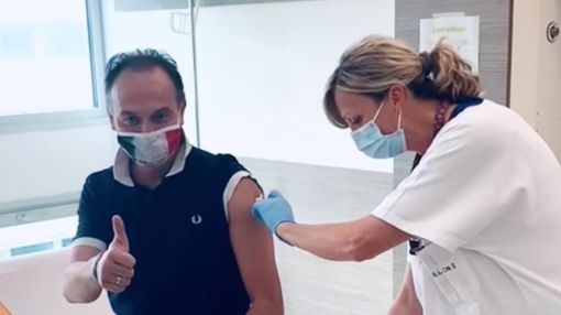 alberto cirio vaccinato