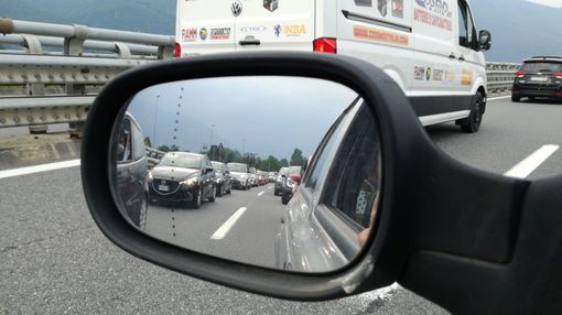 Lunghe code sulla Bardonecchia-Torino al rientro dal weekend causa rifacimento del manto stradale