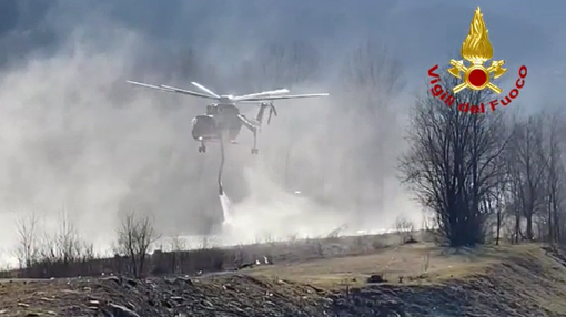 elicottero dei vigili del fuoco
