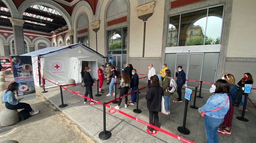 Covid, al nuovo hub di Porta Nuova i tamponi rapidi sono gratuiti per tutti