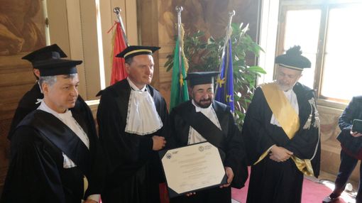 Politecnico e Università di Torino insieme per un dottorato di ricerca &quot;ad honorem&quot; allo sceicco Al-Qasimi (FOTO e VIDEO)