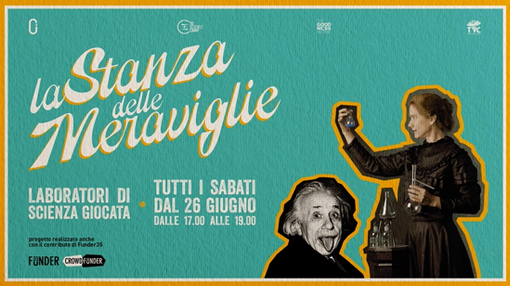 Da domani si riapre "la stanza delle meraviglie", il laboratorio di scienza per i bambini Da domani si riapre "la stanza delle meraviglie", il laboratorio di scienza per i bambini