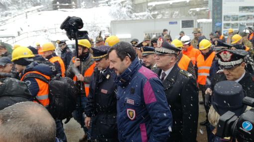 A Chiomonte lo strappo tra Di Maio e Salvini: &quot;Inimmaginabile che il lavoro fatto dagli operai sia vano e che si spendano soldi degli italiani per tappare il buco&quot; (FOTO E VIDEO)