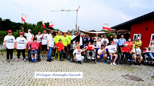 cerimonia con la torcia Special Olympics