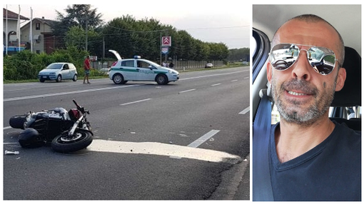 Il luogo dell'incidente e Fabio Porfido