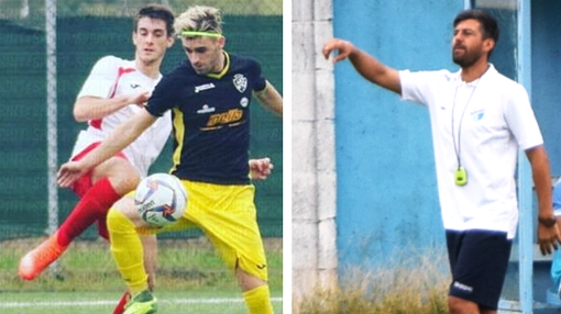 Noro del Quincitava e mister Nastasi dell'Alpignano Noro del Quincitava e mister Nastasi dell'Alpignano