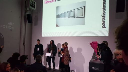 L'artista chivassese Marco Poma premiato a Paratissima