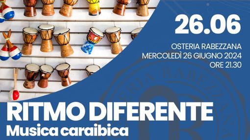 All’Osteria Rabezzana di Torino il concerto di musica caraibica con Ritmo Diferente