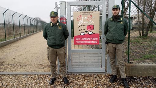 Le Giacche Verdi all’inaugurazione del nuovo canile di Carmagnola Le Giacche Verdi all’inaugurazione del nuovo canile di Carmagnola