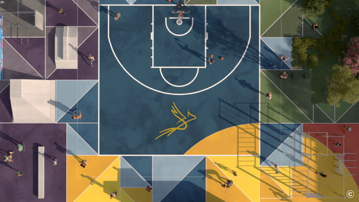 Un nuovo spazio pubblico per lo sport in corso Cadore