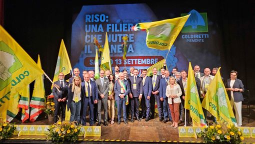 L’incontro “Riso: una filiera che nutre il pianeta”, organizzato da Coldiretti Piemonte