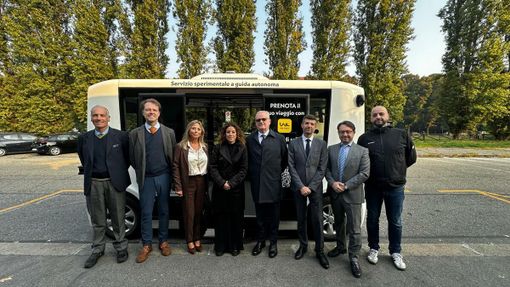 La navetta a guida autonoma AuToMove La navetta a guida autonoma AuToMove