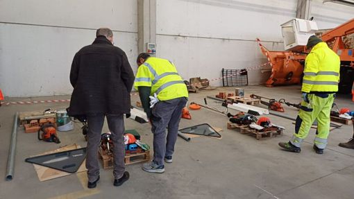 In atto le prove pratiche per 35 nuovi cantonieri in Città metropolitana