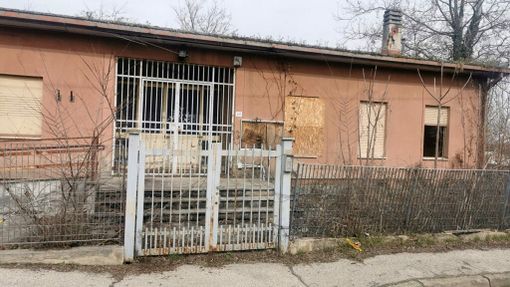 L'ex scuola abbandonata