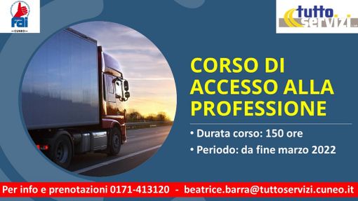 Autotrasporto: corso di accesso alla professione