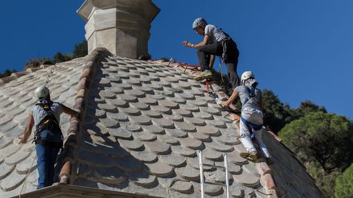 Il restauro della Torre dell’Abbazia di San Fruttuoso ha funzionato Il restauro della Torre dell’Abbazia di San Fruttuoso ha funzionato