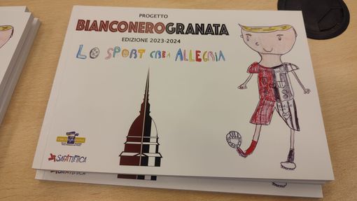 BiancoNeroGranata premia gli alunni delle elementari della 7: &quot;Lo sport crea allegria&quot;