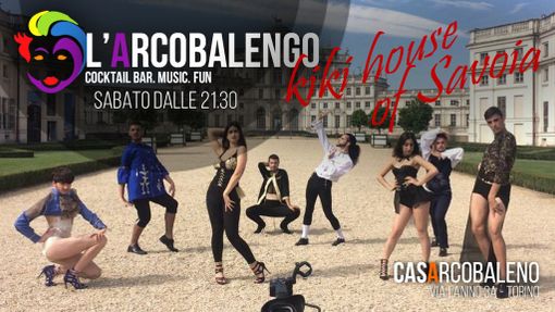 La Kiki House of Savoia domani sera a CasArcobaleno