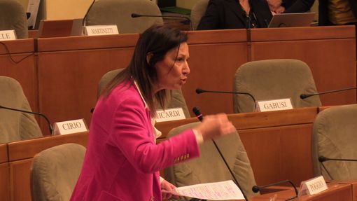 L'assessora Chiara Caucino