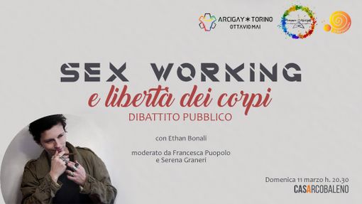 Domenica dibattito su sex working e libertà dei corpi a CasArcobaleno
