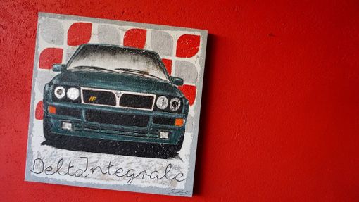 #Thatsmotoringart, le opere di Stefano Berardino in mostra alla Mirafiori Gallery