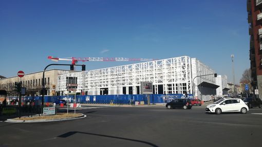 Cantiere corso Bramante