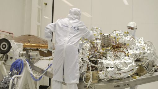 Passi avanti negli spazi della Città dell'aerospazio