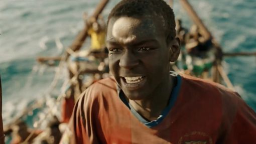 Matteo Garrone e il cast di Io Capitano al Cinema Ambrosio