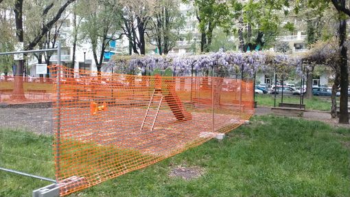 Giardino di via Terni, al via i lavori di riqualificazione Giardino di via Terni, al via i lavori di riqualificazione