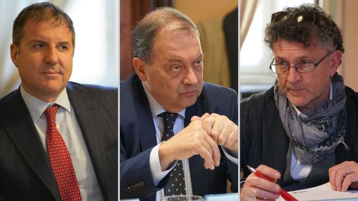 Andrea Corsaro, Paolo Marchioni e Stefano Costa