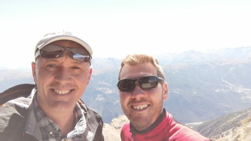 Sorpresa, quel ragazzo appassionato e nostra bravissima guida, è il Sindaco di Oulx!