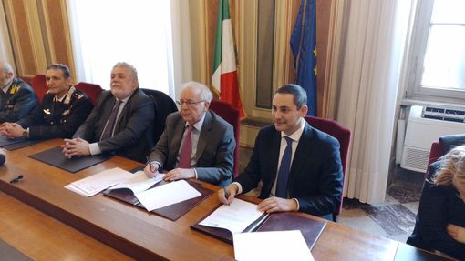 L'assessore Ricca oggi in conferenza stampa