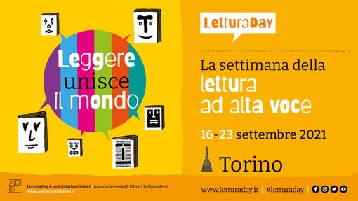 Dal 16 al 23 settembre, una settimana dedicata alla lettura ad alta voce
