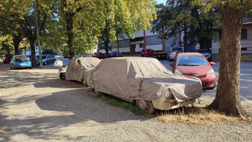 auto d'epoca abbandonate