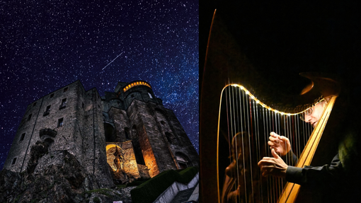 Concerto di Arpa Celtica con il M° Euron alla Sacra di San Michele