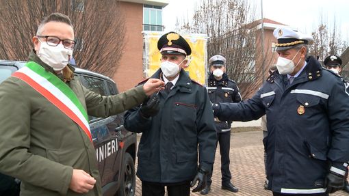 Sergio Muso, il maggiore Marco D'Aleo e il luogotenente Antonio Vitale Sergio Muso, il maggiore Marco D'Aleo e il luogotenente Antonio Vitale