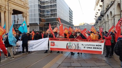 corteo primo maggio a Torino