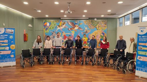 A Torino la musica incontra la solidarietà: donate 10 carrozzine all'UGI per i bambini malati di tumore