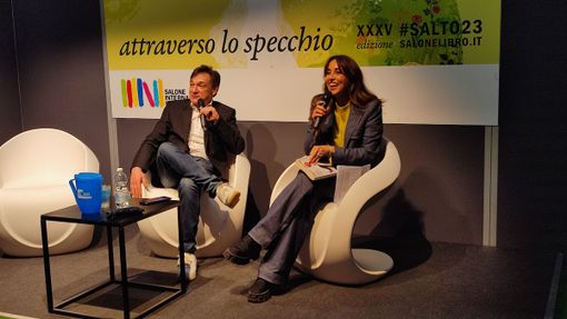 fabio caressa al salone 2023 fabio caressa al salone 2023