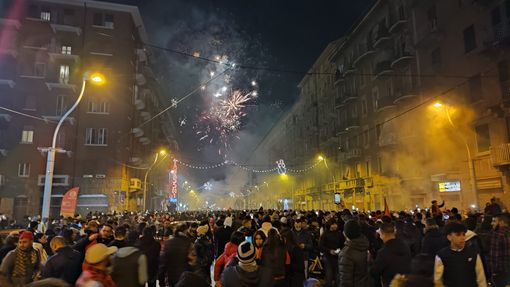 festa tifosi marocco