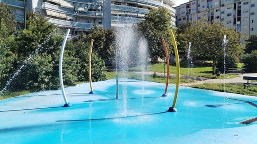 Dopo i vandali, riparati i giochi d'acqua dei giardini Madre Teresa Dopo i vandali, riparati i giochi d'acqua dei giardini Madre Teresa