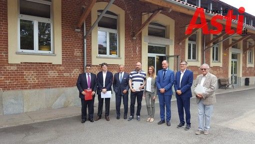 Il Rettore del Politecnico Saracco in visita al polo universitario Levi Motalcini di Asti Il Rettore del Politecnico Saracco in visita al polo universitario Levi Motalcini di Asti