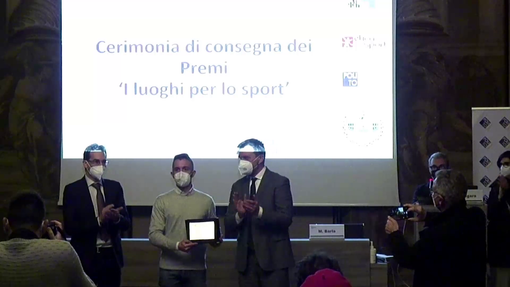 Al Castello del Valentino premiato l’impegno per lo sport e per progettare nuovi spazi per praticarlo